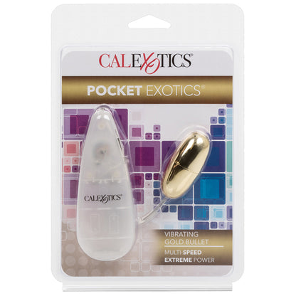 Pocket Exotics Vibrating Gold Bullet