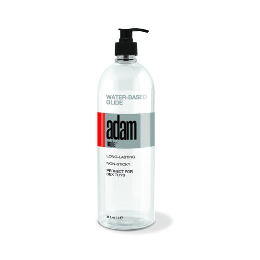 Adammale Water-Based Glide - 34 Fl. Oz./ 1005 ml TS1483024