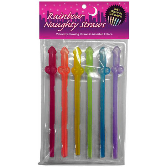 Rainbow Naughty Straws G.I.T.D.