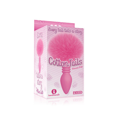 The 9's Cottontails Silicone Bunny Tail Butt Plug