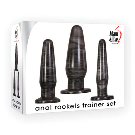 A&E Anal Rockets Trainer Set Of 3 Gray