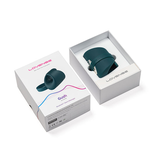 Lovense Gush App-Compatible Handsfree Masturbator Teal