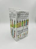 Liquor Lube Assorted Flavors 72 Pcs Display - Display - 6 Cocktail Flavors - 10ml Tubes HTP2649D