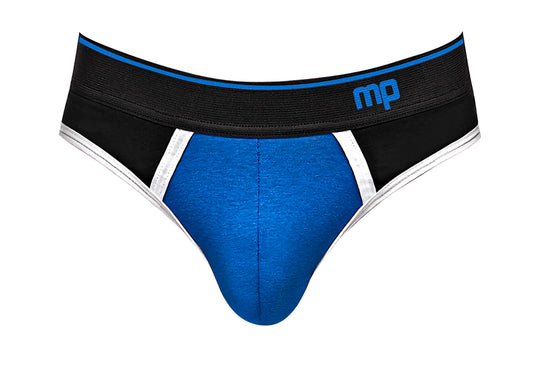 Retro Sport Panel Jock - S/ M - Black/ Blue MP-395265RBSM