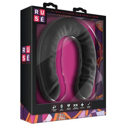Ruse Silicone Double Headed Dildo 18 Inches