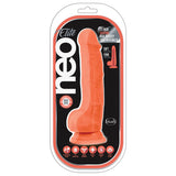 Neo Elite Silicone Dual Density Cock With Balls-Neon