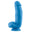 Neo Elite Silicone Dual Density Cock With Balls-Neon