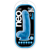 Neo Elite Silicone Dual Density Cock With Balls-Neon