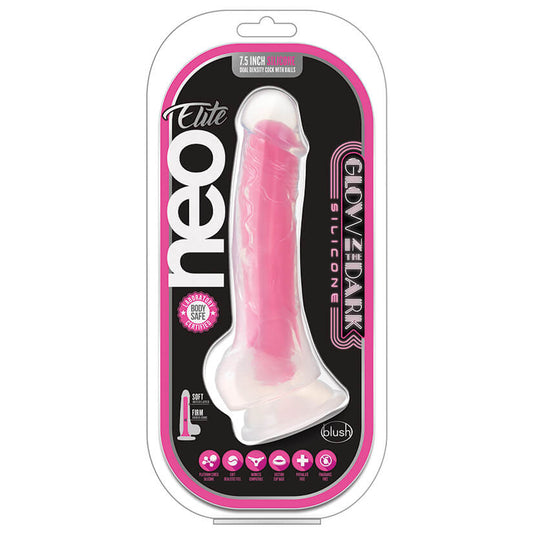 Neo Elite Glow In The Dark Dual Density W/ Balls 7.5"