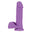 Neo Elite Silicone Dual Density Cock With Balls-Neon
