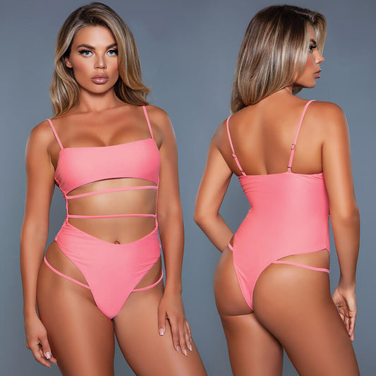 BeWicked Venetia Swimsuit-Coral