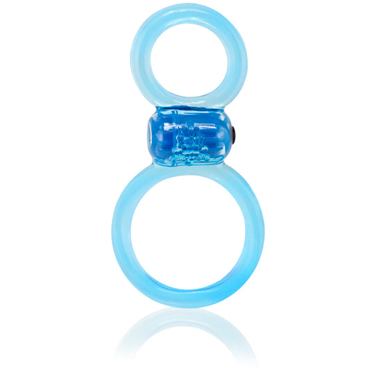 Ofinity Plus - Dual Vibrating Ring - Blue OFYP-BU-110E