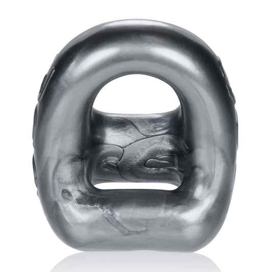 360 2- Way Cockring + Ballsling - Steel OX-3013-STL