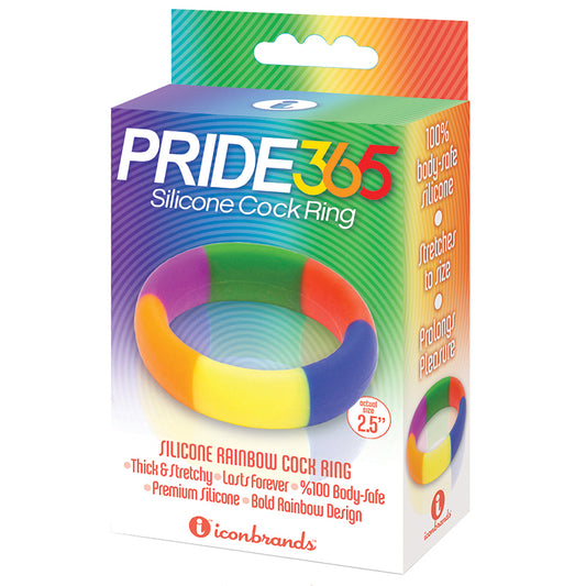 The 9'S Pride 365, Rainbow Cock Ring