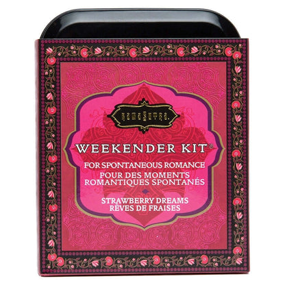 Kama Sutra The Weekender Kit-Strawberry Dreams