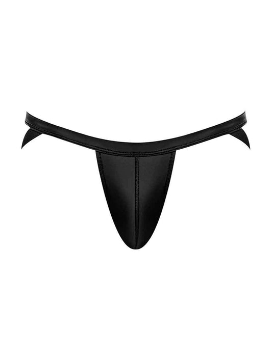 Cage Matte Strappy Ring Jock - L/ XL - Black MP-352261BKLX