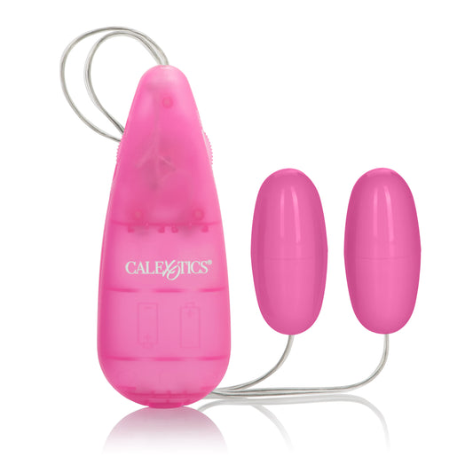 Pocket Exotics Vibrating Double Pink Passion Bullets - Pink SE1104042