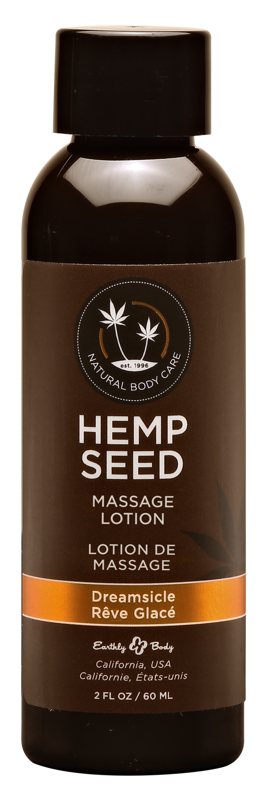 Hemp Seed Massage Lotion - Dreamsicle - 2 Fl. Oz. / 60 ml EB-ML106