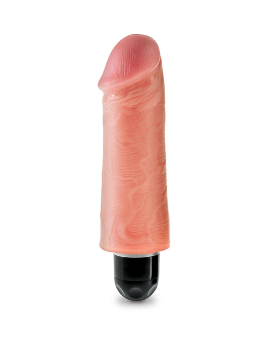 King Cock 5 Vibrating Stiffy Flesh PD5520-21