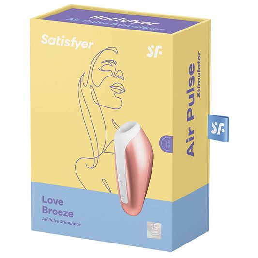 Satisfyer Love Breeze Air Pulse Stimulator-Copper