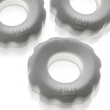 Super Huj - 3-Pack Cockrings - White Ice