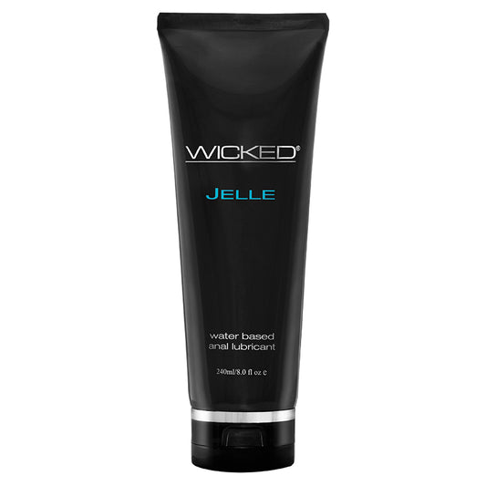 Wicked Jelle Waterbased Anal Gel 8oz