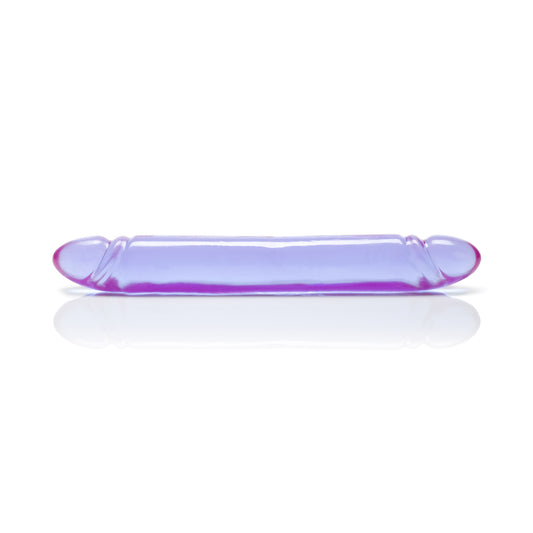 Reflective Gel Smooth Double Dong 12 Inches SE0280302