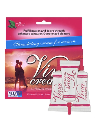 Viva Cream - 3 Count Box - 10ml Tubes MD-VC3MT