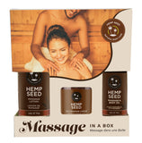 Hemp Seed Massage in a Box Gift Set - Isle of You EB-HSMIB052