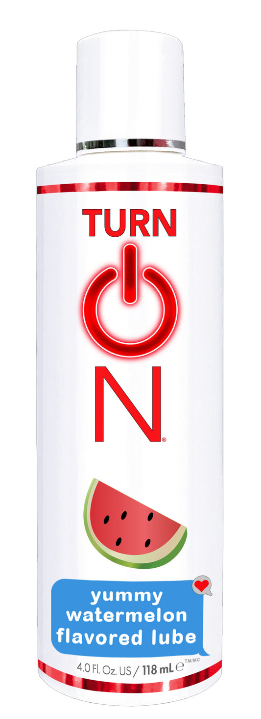 Turn on Yummy Watermelon Flavored Lube - 4 Fl. Oz WT56616