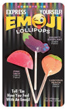 Emoji Lollipops 3 Fruit Flavored